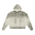 Unisex Sunfade Distressed Boxy Hoodie