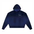Unisex Sunfade Distressed Boxy Hoodie