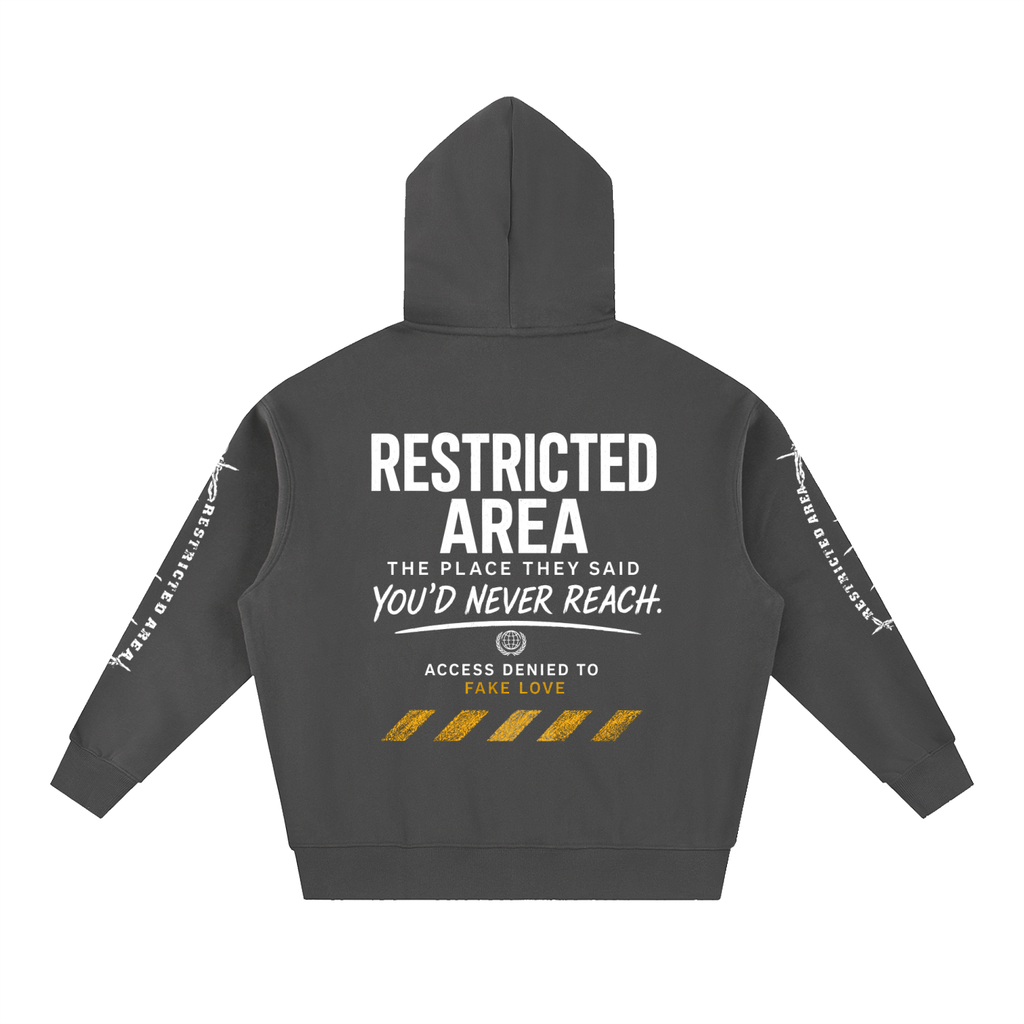 Essential Oversized Boxy Fit Fleece Hoodie