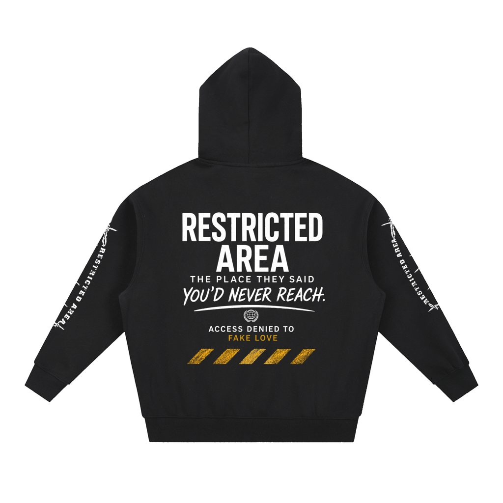 Essential Oversized Boxy Fit Fleece Hoodie