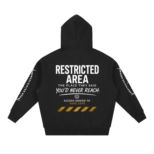 Essential Oversized Boxy Fit Fleece Hoodie