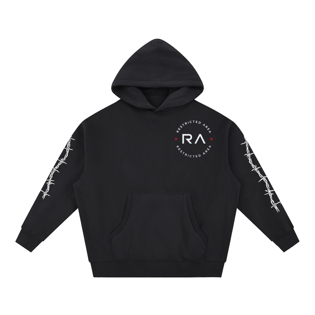 Essential Oversized Boxy Fit Fleece Hoodie