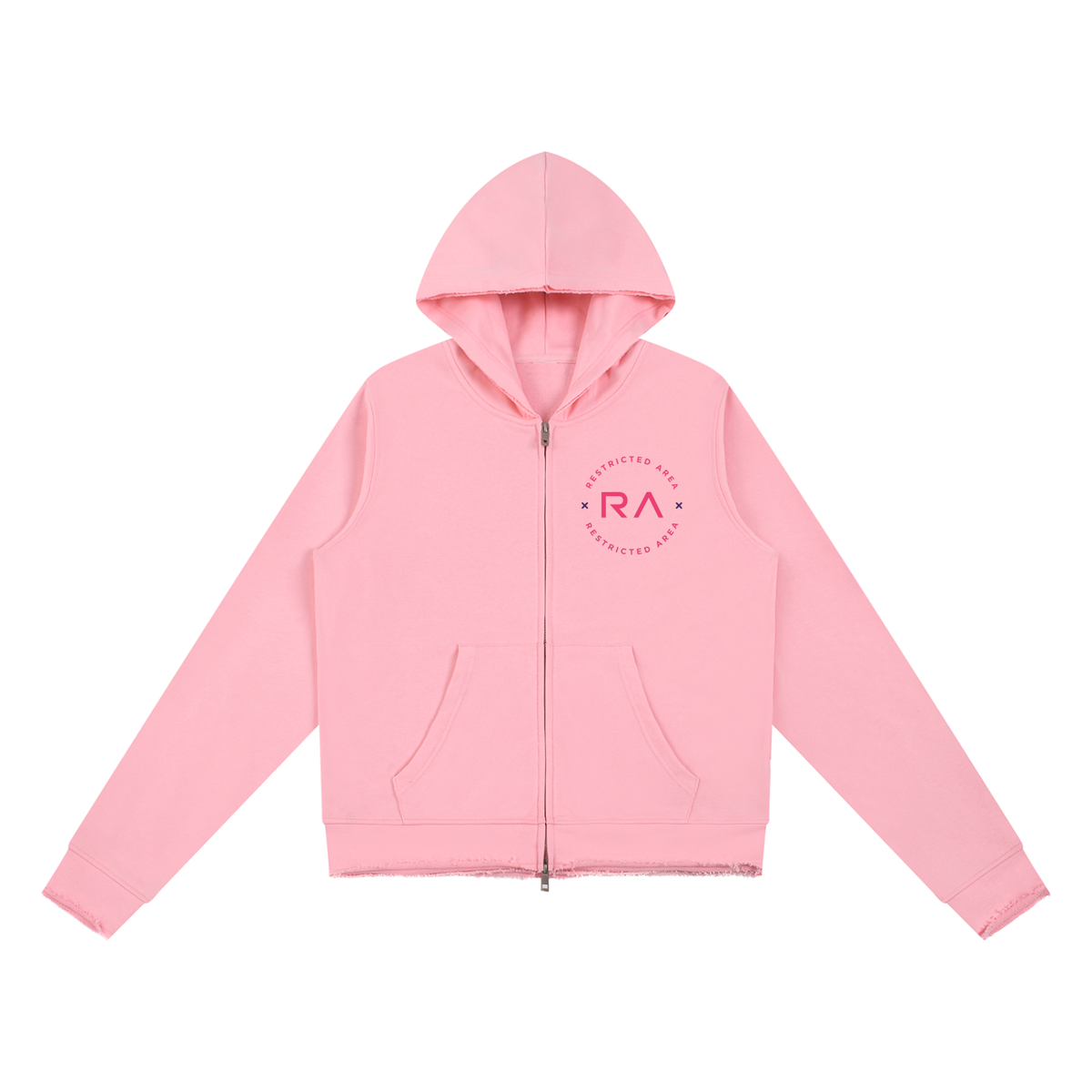 Women’s Raw Edge Full Zip Hoodie