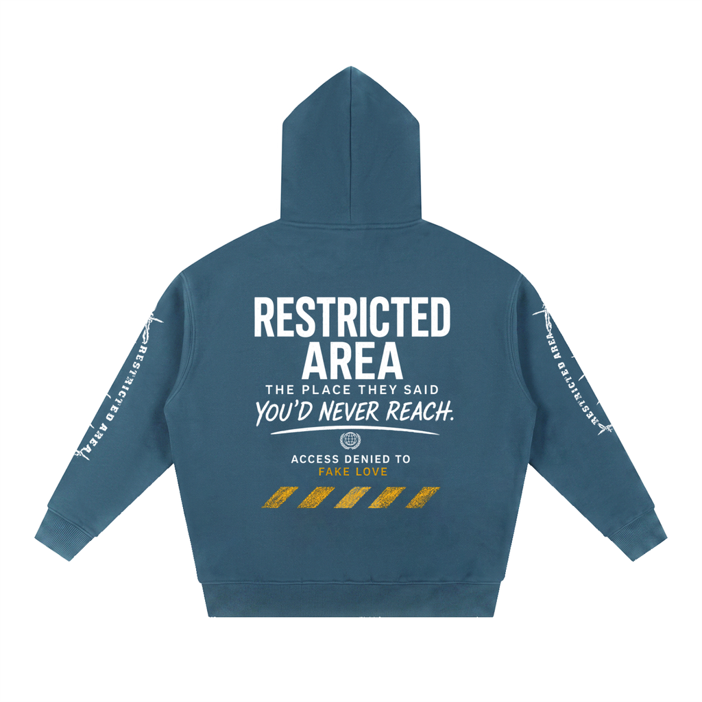 Essential Oversized Boxy Fit Fleece Hoodie