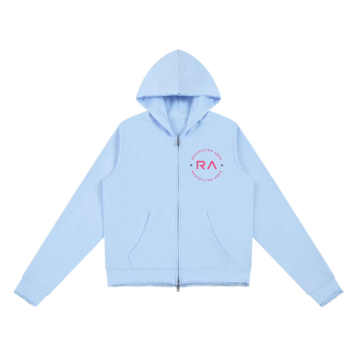 Women’s Raw Edge Full Zip Hoodie