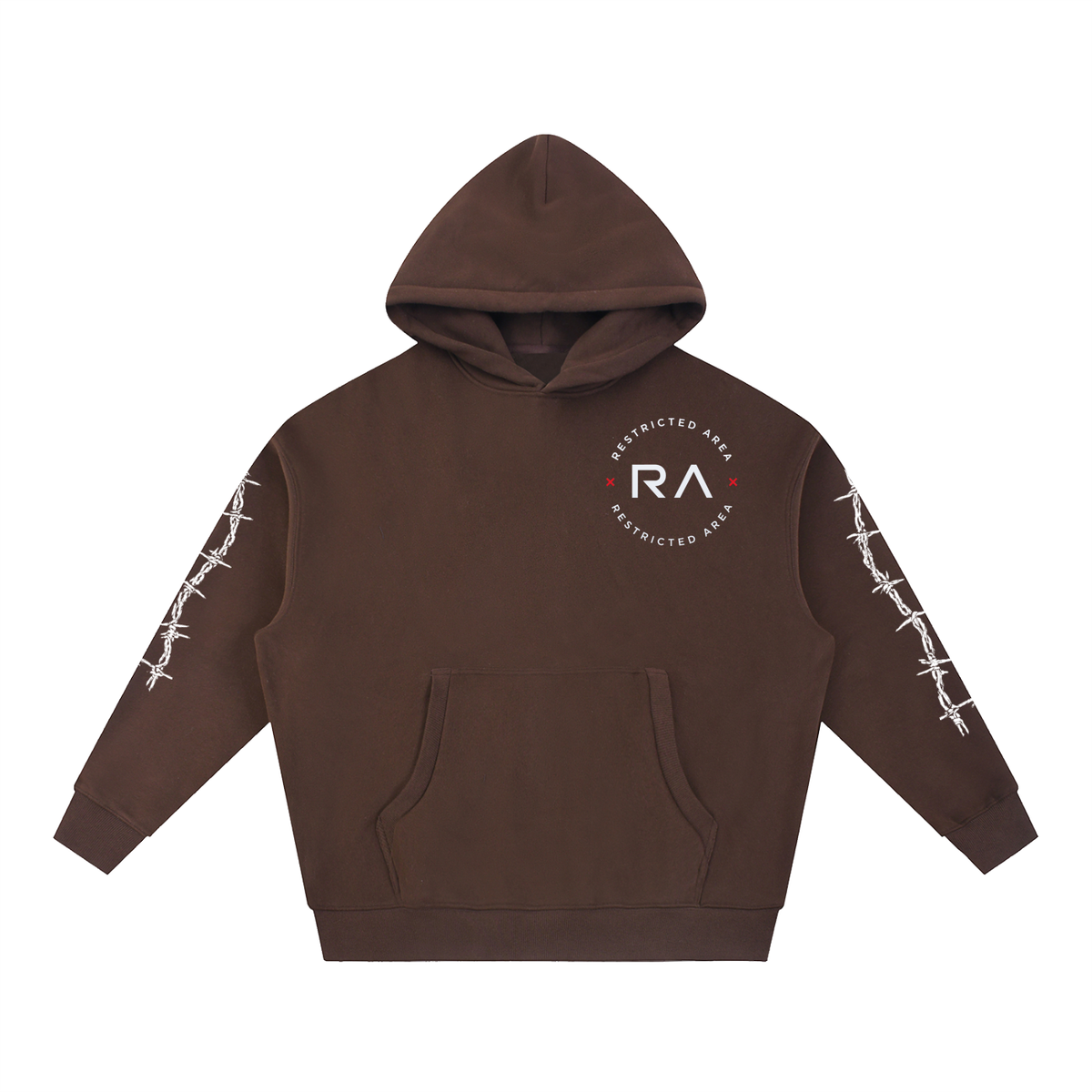 Essential Oversized Boxy Fit Fleece Hoodie